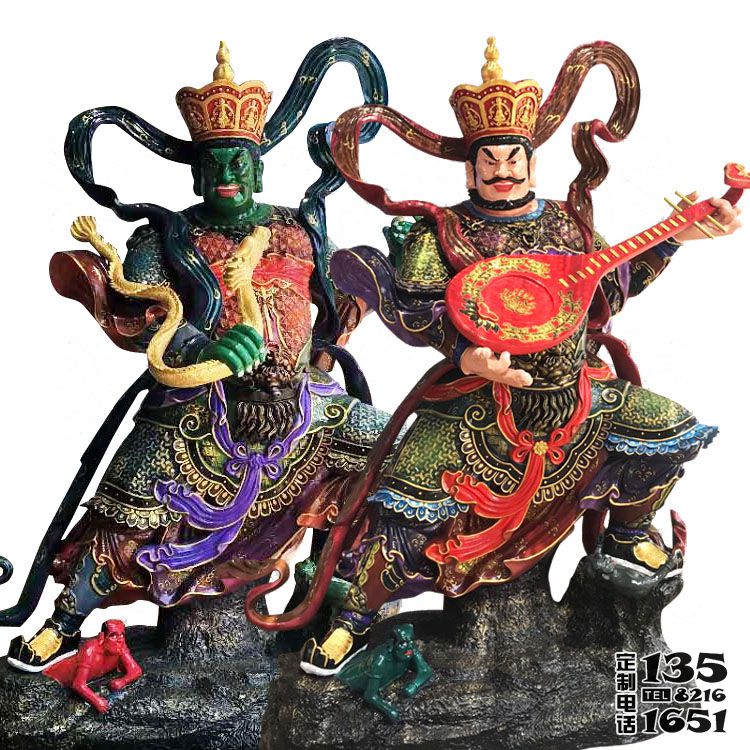 玻璃鋼彩繪寺廟護(hù)法神佛八大金剛雕塑 玻璃鋼彩繪寺廟護(hù)法神佛八大金剛雕塑