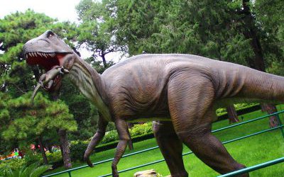 景區創意大型玻璃鋼仿真動物恐龍雕塑